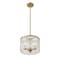Z-Lite Glacier Pendant, 3-Light, 12.5 In.W x 9 In.H, Modern Gold/Clear 1943P12-MGLD - alternate 5